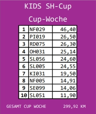 Kids SH Cup 10. KW