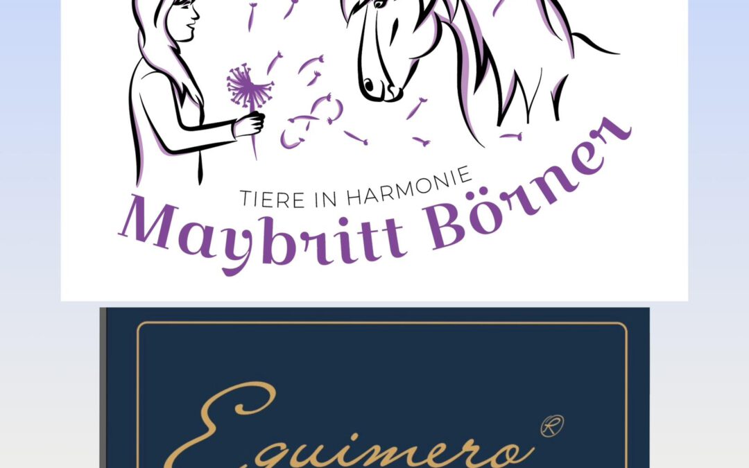 SH – 1. Sponsor – Maybritt Börner mit Tiere in Harmonie und Equimero